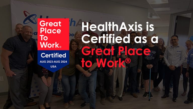 HealthAxis has been certified as a Great Place to Work