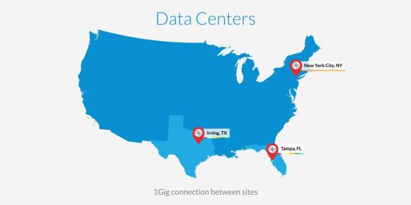 Data Center Map