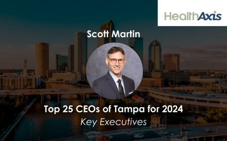 HealthAxis CEO Scott Martin Recognized as One of the Top 25 CEOs in Tampa for 2024